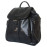 Женский кожаный рюкзак Aventino black 